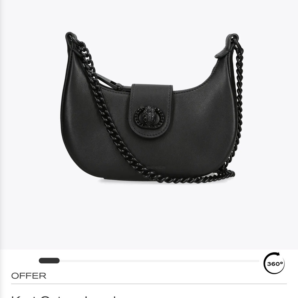 Kurt Geiger Chelsea Small Drench Chain Strap Crossbody Bag